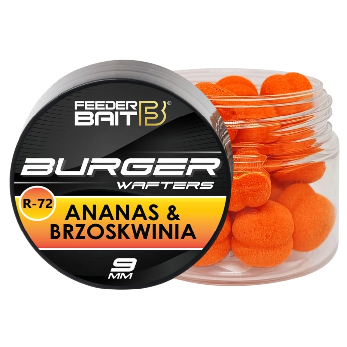 BURGER WAFTERS ANANAS & BRZOSKWINIA 25ML OPK/12SZT
